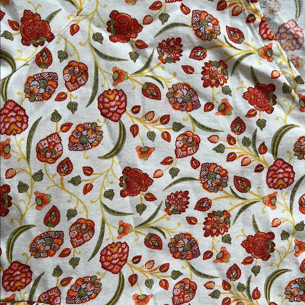 🌷Paisley Floral V-Neck Swing Dress Old Navy🌷 - Picture 3 of 5